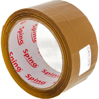 Упаковочная лента SPINO 48ммx66м коричневая PP 45мк 76010