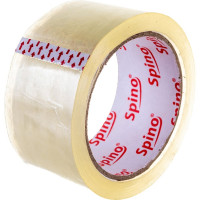 Упаковочная лента SPINO 48ммx66м прозрачная PP 45мк 78010