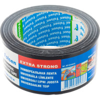 Универсальная тканевая влагоустойчивая лента Folsen 48ммx25м черная 240мк 051044825