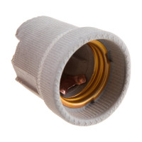 Патрон Е27 керамический подвесной 4А 250В с этикеткой UNIVersal 5565341