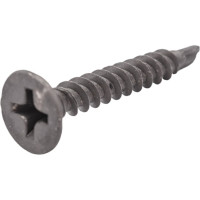 Потайной саморез КРЕП-КОМП сверло черный 3,5х25 1000шт спч25ф