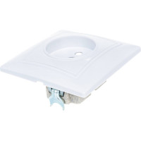 Розетка без заземления, белая UNIVersal Севиль С0022