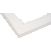 Трехместная горизонтальная рамка, слоновая кость UNIVersal Бриллиант 7948707