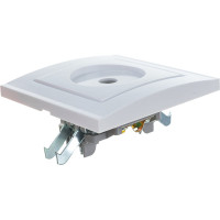 Телевизионная розетка, белая UNIVersal Бриллиант 7947571