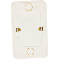 Двойная розетка без заземления, бежевая UNIVersal Олимп Б-О0102