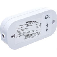 Колодка без заземления, 2 гнезда, AБС-пластик UNIVersal E202