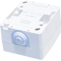 Одноклавишный выключатель IP-54, белый UNIVersal Аллегро 5563460