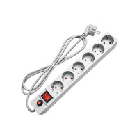 Сетевой фильтр ПВС 3*0,75 серый 3м UNIVersal 967U-5003