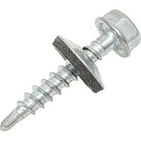 Кровельный саморез Kenner цинк с шайбой EPDM PT-3 4,8х29 300шт ск4829ф