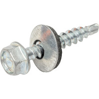 Кровельный саморез Kenner цинк с шайбой EPDM PT-3 4,8х29 300шт ск4829ф