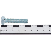 Болт КРЕП-КОМП полная резьба цинк DIN933 8х40 2,5кг (примерно 133 шт.) 840ф