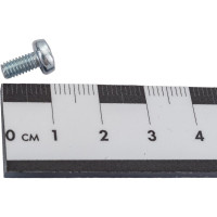 Винт КРЕП-КОМП полуцилиндрическая головка цинк DIN7985 4х8 1000шт вц48ф