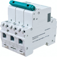 Автоматический выключатель (АВ) DEKraft ВА-101, 3 Р, тип C, 25 А, 4.5 кА 11080DEK