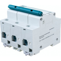 Автоматический выключатель (АВ) DEKraft ВА-201, 3 Р, тип C, 100 А, 10 кА 13009DEK