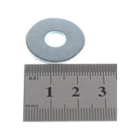 Увеличенная шайба КРЕП-КОМП цинк DIN9021 м8 3кг (примерно 523 шт.) 523 шу8ф