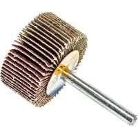 Круг лепестковый с оправкой (40х20 мм; P120) ПРАКТИКА 648-953