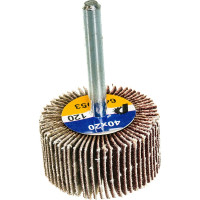 Круг лепестковый с оправкой (40х20 мм; P120) ПРАКТИКА 648-953