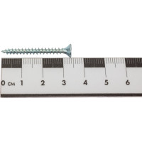 Саморез КРЕП-КОМП белый цинк POZY 3,5х35 1000шт бд3535ф