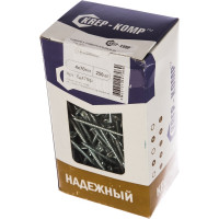 Саморез КРЕП-КОМП белый цинк POZY 4х70 250шт бд470ф