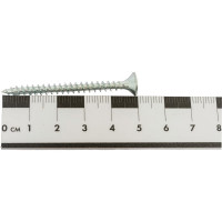 Саморез КРЕП-КОМП белый цинк POZY 4,5х50 400шт бд4550ф