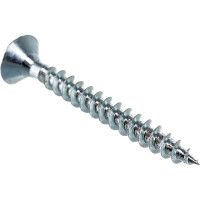 Саморез КРЕП-КОМП белый цинк POZY 6х90 100шт бд690ф