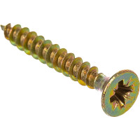 Саморез КРЕП-КОМП желтый цинк POZY 4х30 1000шт жд430ф