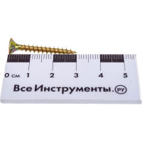 Саморез КРЕП-КОМП желтый цинк POZY 4х30 1000шт жд430ф