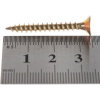 Саморез КРЕП-КОМП желтый цинк POZY 4х35 800шт жд435ф