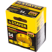 Коронка универсальная биметаллическая PROFESSIONAL (54х38 мм; 5/8'') STAYER 29547-054