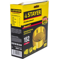 Коронка универсальная биметаллическая PROFESSIONAL (152х38 мм; 5/8'') STAYER 29547-152