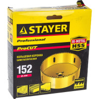 Коронка универсальная биметаллическая PROFESSIONAL (152х38 мм; 5/8'') STAYER 29547-152