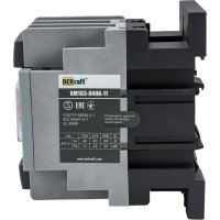 Контактор DEKraft КМ103-040A-220B-11 АС3 1НО+1НЗ 22128DEK 281978