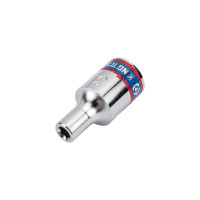 Головка торцевая стандартная шестигранная 1/4", 3,2 мм KING TONY 233532M