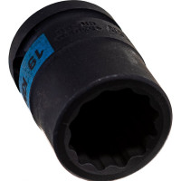 Головка торцевая ударная двенадцатигранная 1/2", 19 мм KING TONY 453019M