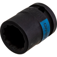 Головка торцевая ударная двенадцатигранная 1/2", 19 мм KING TONY 453019M