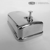 Дозатор для жидкого мыла 0,8 л. G-teq 8608 металл