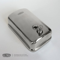 Дозатор для жидкого мыла 0,8 л. G-teq 8608 металл