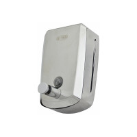 Дозатор для жидкого мыла 1 л. G-teq Lux металл 8610