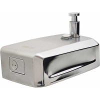 Дозатор для жидкого мыла 1 л. G-teq Lux металл 8610