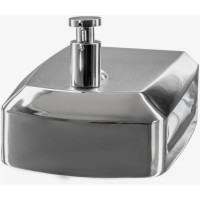 Дозатор для жидкого мыла 0,8 л. G-teq 8608 Lux металл