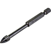 Сверло "PROFI" 6мм по керамике и стеклу, с четырьмя режущими лезвиями STAYER 2985-06_z*01