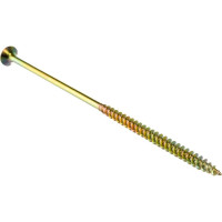 Саморез КРЕП-КОМП желтый цинк POZY 6х160 50шт жд6160ф