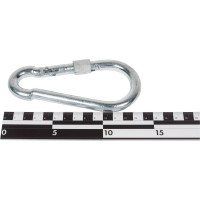 Пожарный карабин с фиксатором КРЕП-КОМП DIN 5299 D м12 5шт кпф12ф