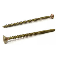 Саморез КРЕП-КОМП желтый цинк POZY 6х90 1000шт жд690