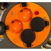 Удлинитель на катушке UNIVersal ВЕМ-250 IP-44 термо ПВС 3х2,5 4 гнезда 50м 9634209