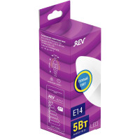 Светодиодная лампа LED С37 E14 5Вт 2700K REV FROST 32271 9