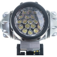 Налобный светодиодный фонарь 19LED, 4 режима, 3ААА STAYER STANDARD 56570
