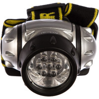 Налобный светодиодный фонарь STAYER STANDARD 7LED, 3 режима, 3ААА 56572