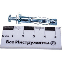 Металлический дюбель КРЕП-КОМП МОЛЛИ 4х38 100шт мл438