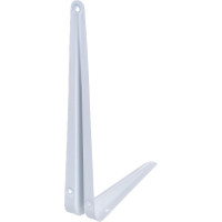 Уголок-кронштейн STAYER MASTER 250х200мм белый 37404-1